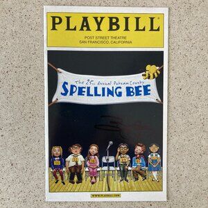 Betsy Wolfe Signed Playbill The 25th Annual Putnam County Spelling Bee Feb 2006